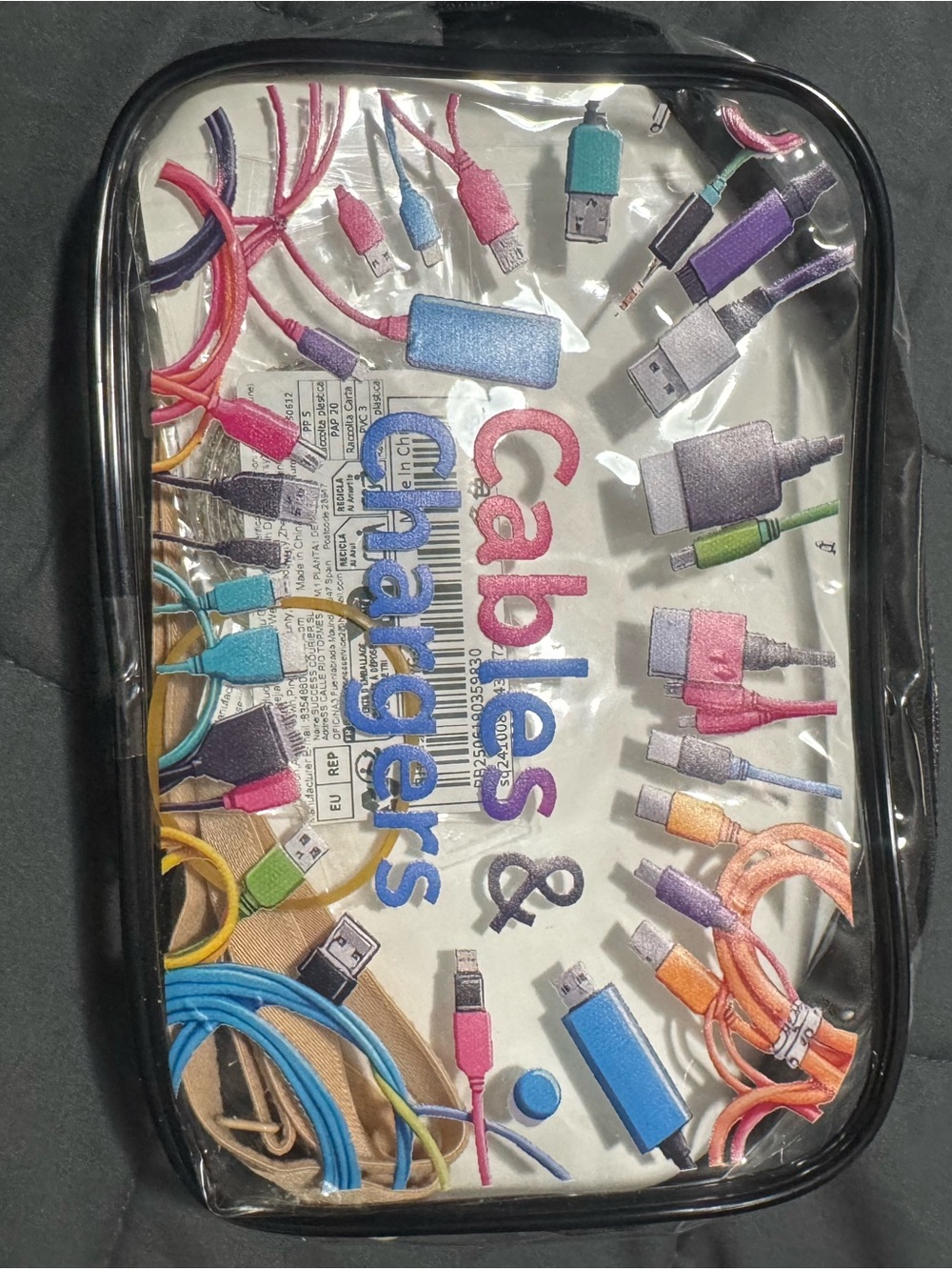 Travel Organizer Pouch - Multi-Color